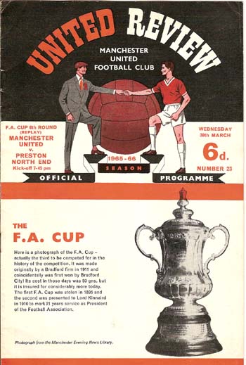 Manchester United FC v Preston North End FC